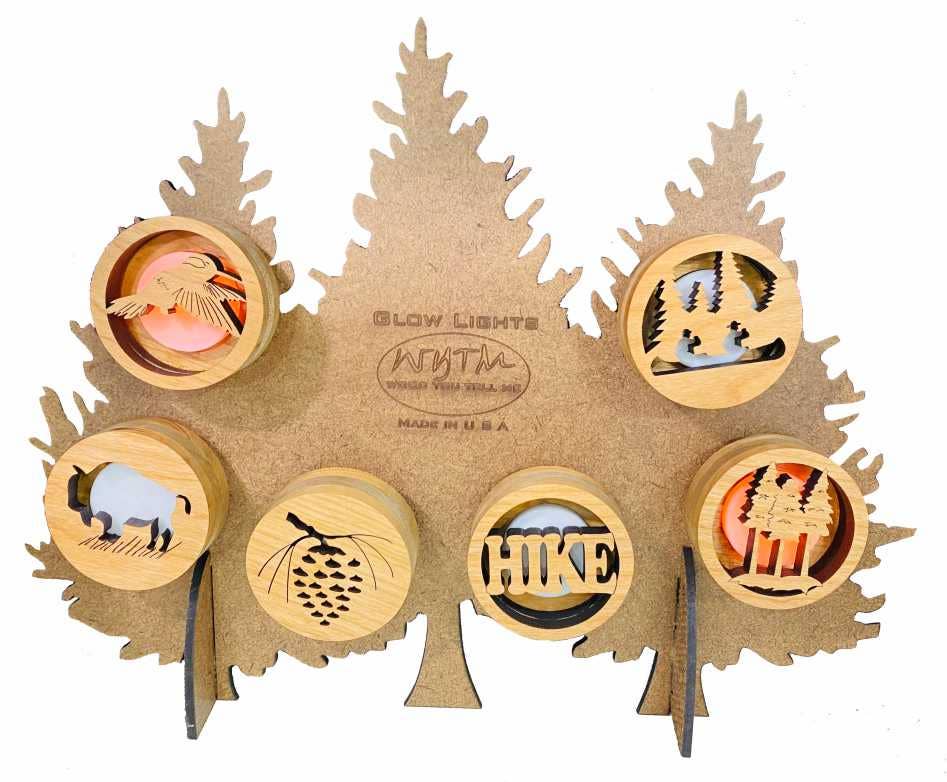 Wood You Tell Me, Inc. - Wholesale Retailer Display - Home & Living - 4000 Glow Light Display0