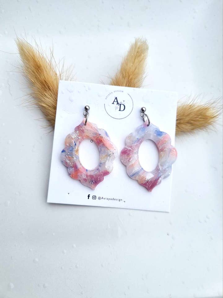 Astratto in finto cristallo arcobaleno per la vendita all'ingrosso da parte di AviayaDesign