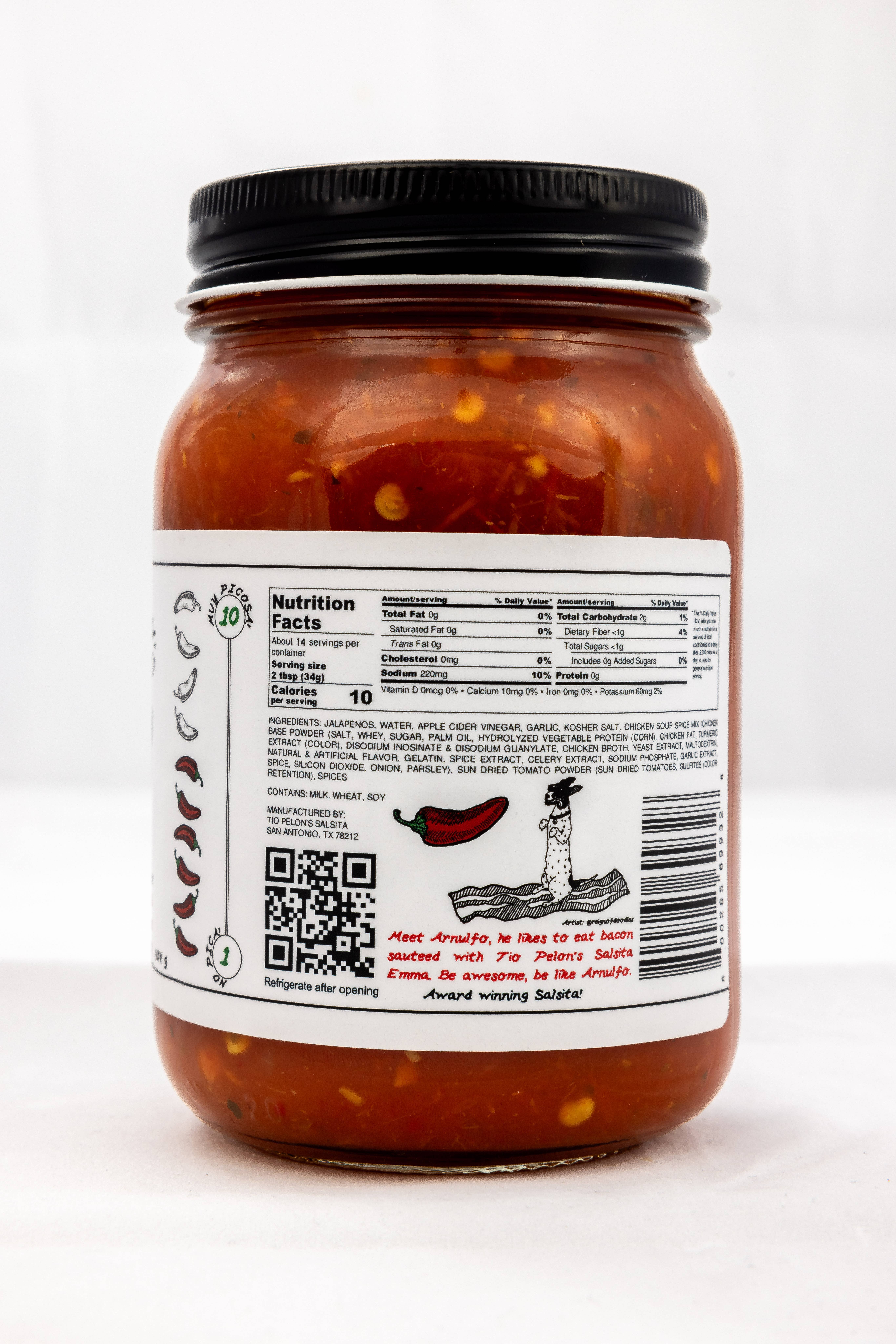 Tio Pelon's Salsita - Wholesale Salsa - Salsita Emma2