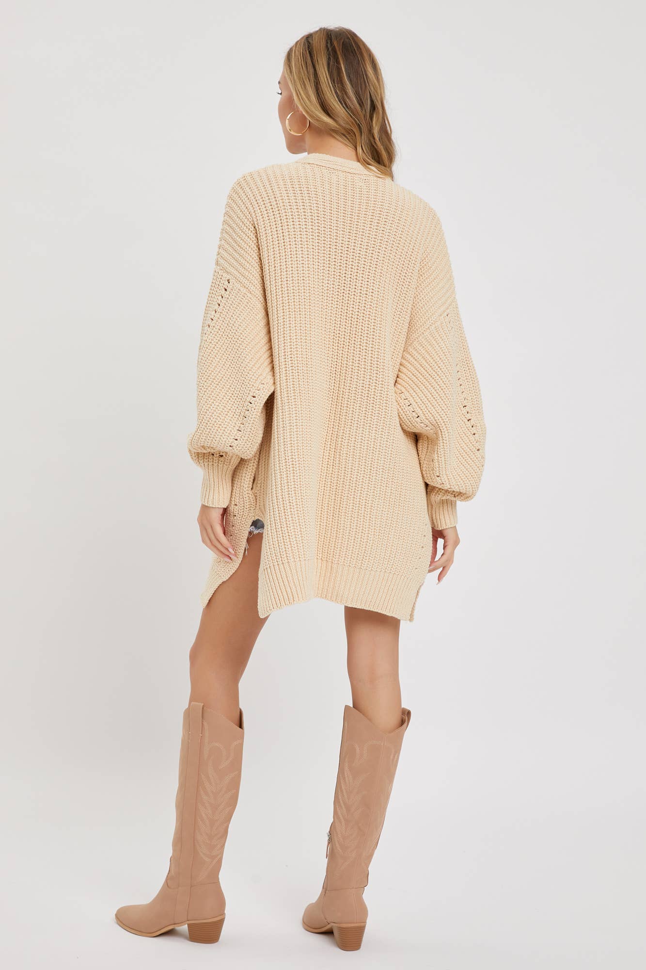 Sweet Lovely by Jen - Wholesale Cardigan - Women's - KNIT SWEATER CARDIGAN COMFORTABLE EFFORTLESS LOOK2