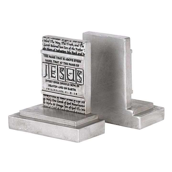 Bookends Names Of Jesus Resin for wholesale by Dicksons