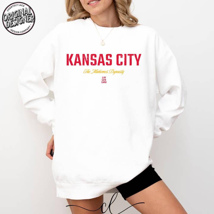 Kansas City Football KC Exclusieve NFL-kampioen Super Bowl voor wholesale door Chantely Lace