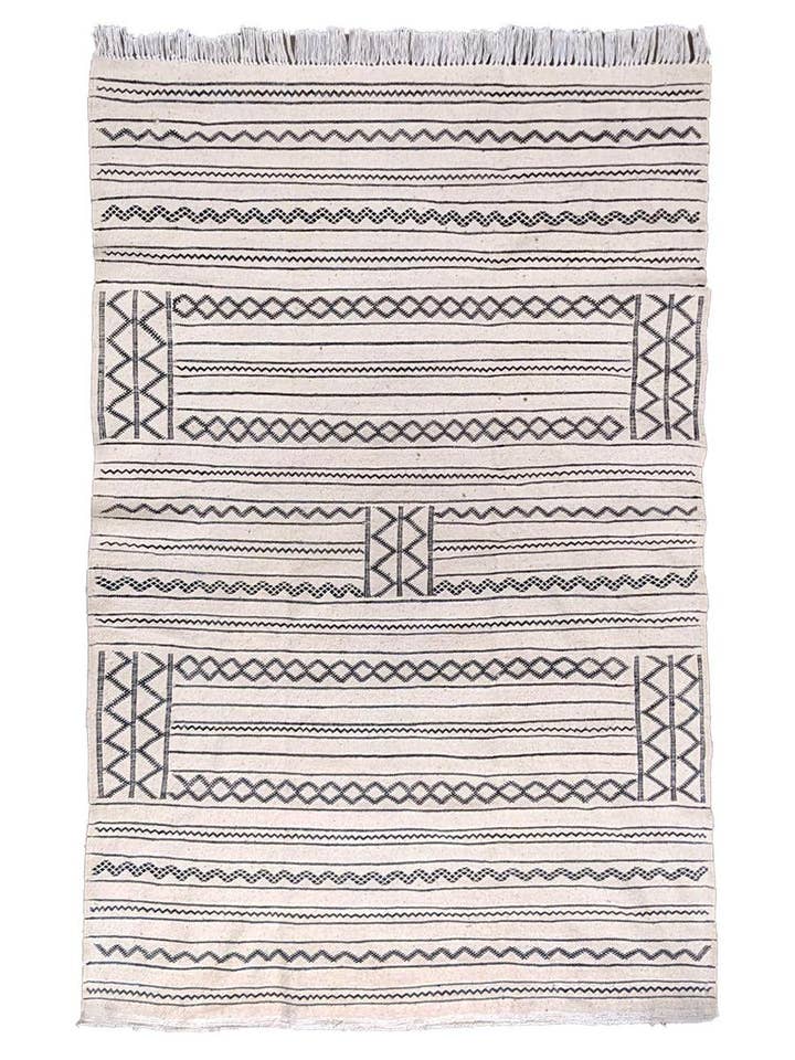 Sumak Moroccan Vintage Kilim Rug - Size: 219 × 149 cm for wholesale by Imaco Rugs