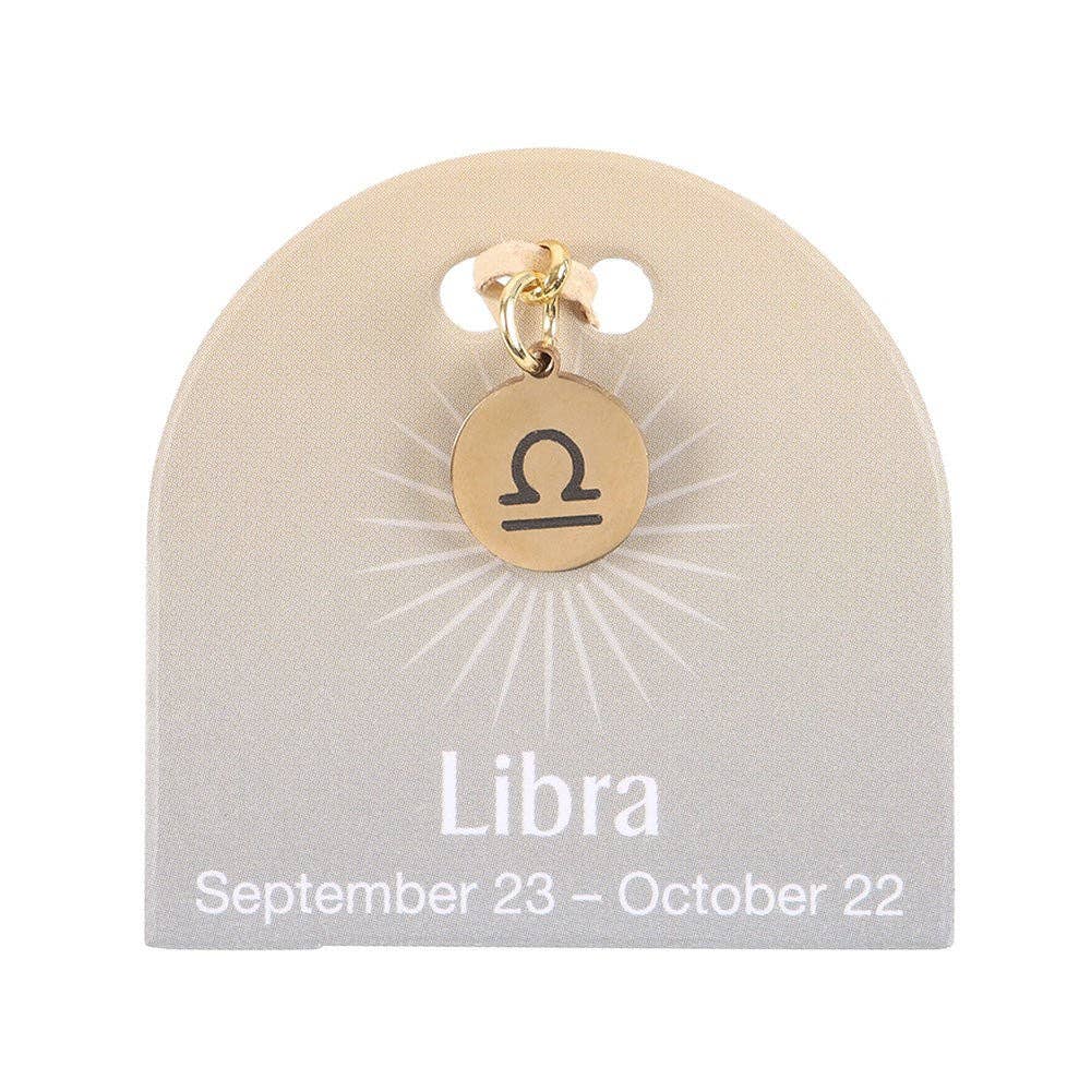 Something Different Wholesale – wholesale Individual charm/pendant – Libra Gold Tone Zodiac Sign Charm1