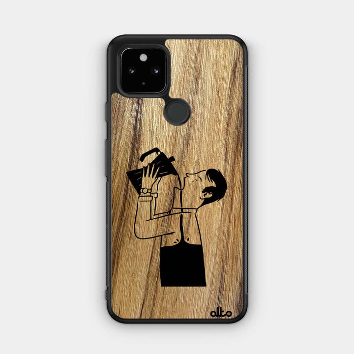 Madera de olivo | Google Pixel - Diseño de café gratis para venta al por mayor de Alto Collective