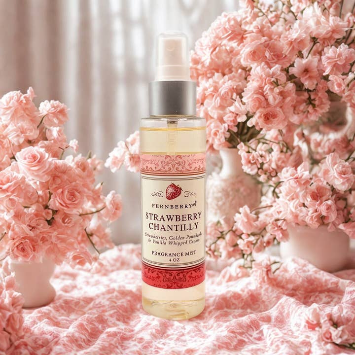 Chantilly alla Fragola | 4 oz Nebbia Profumata | San Valentino per la vendita all'ingrosso da parte di Fernberry