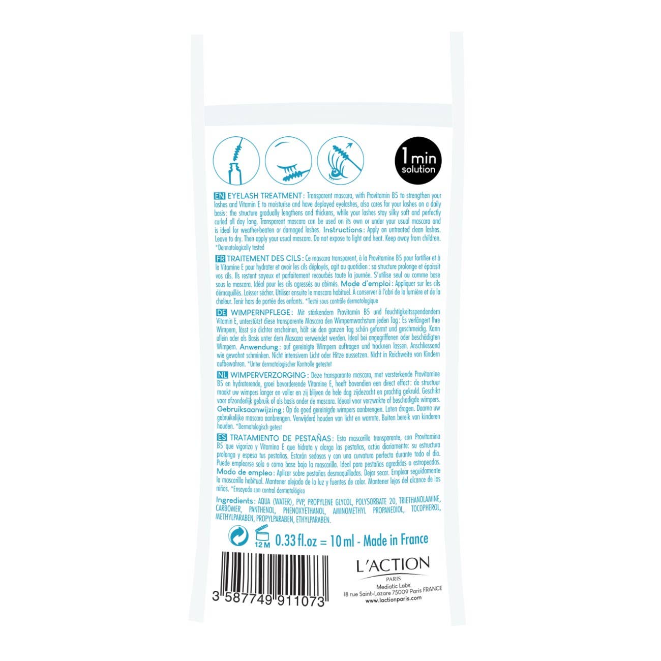 Mediatic Labs - Wholesale Eyelash/Brow Serum - Eyelash treatment4