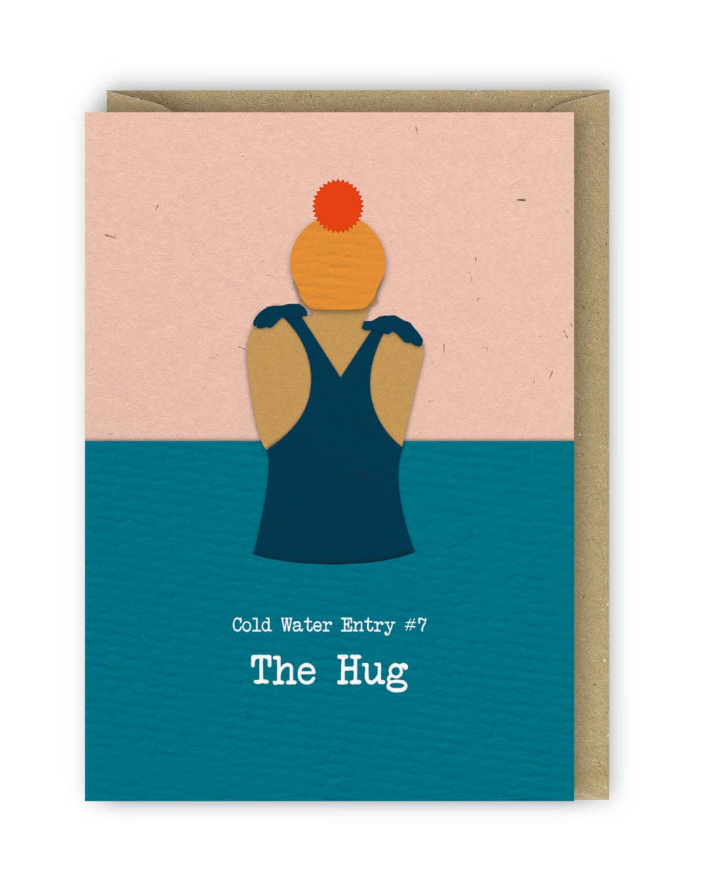 Designed by Islay - Wholesale Everyday Greeting Card - Wild Swimmer - #7 The Hug0