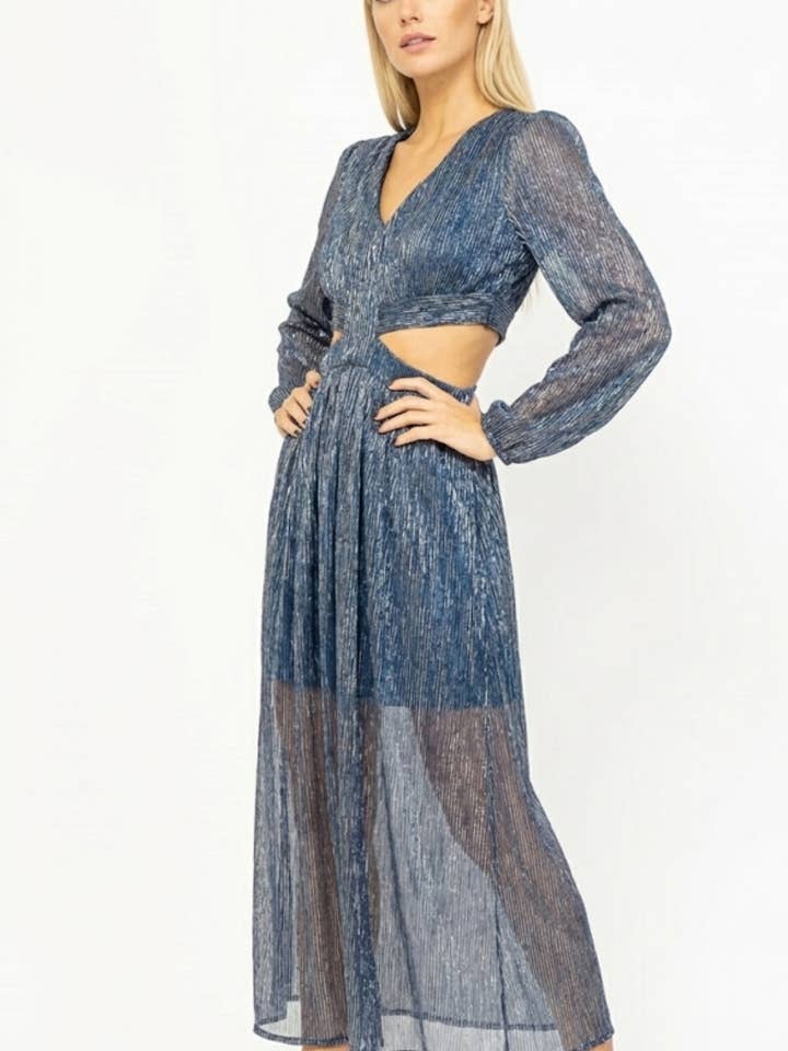 14180-blå lange kjoler til fest for engroshandel hos Lilie Rose