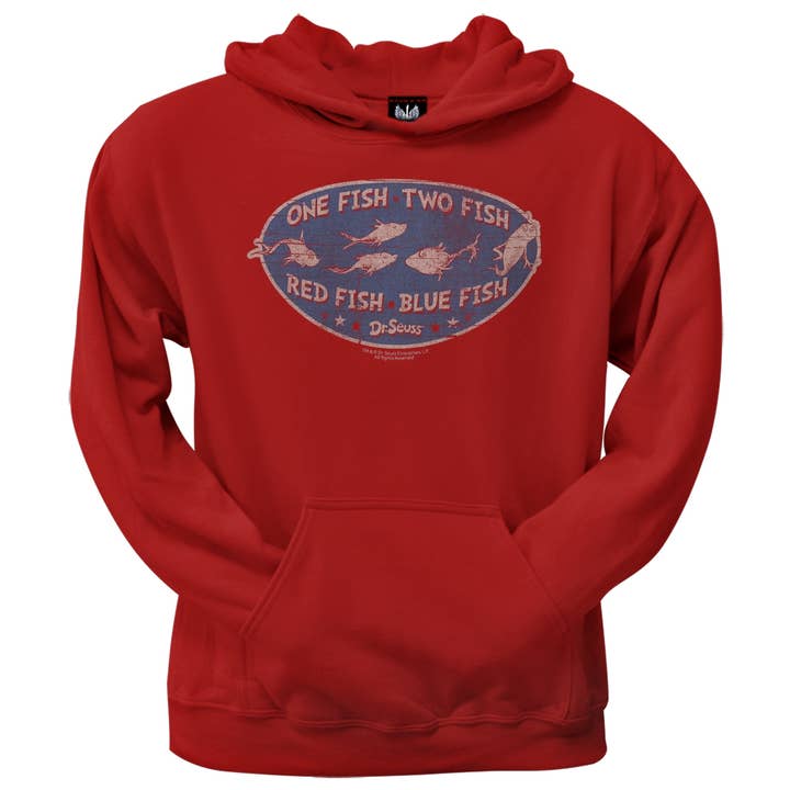 Dr. Seuss - Catch Of The Day Men's Pullover Hoodie for wholesale by Official Store
