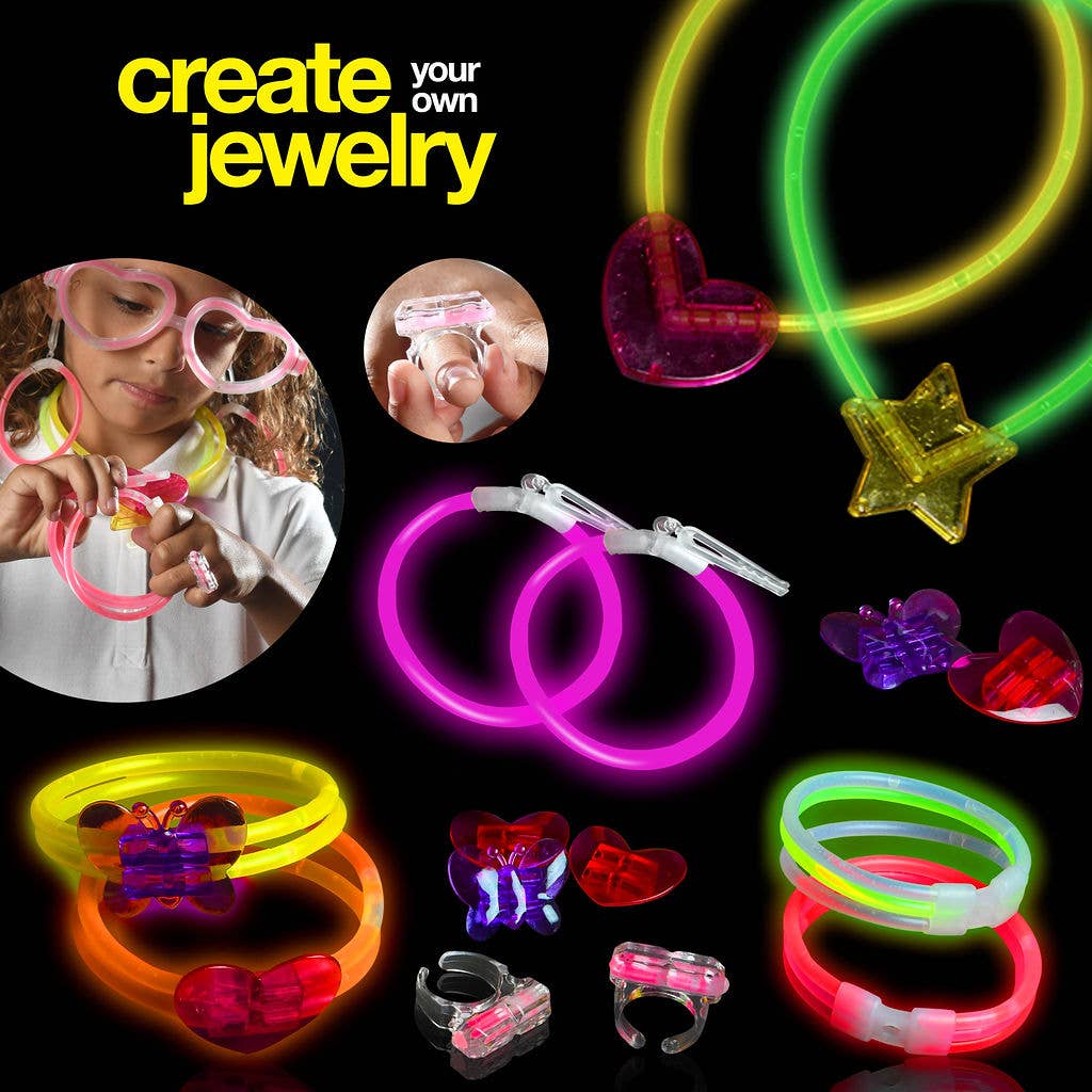 Play22 - Wholesale Party Favor - 500 Glow Sticks Party Pack Necklaces And Bracelets4