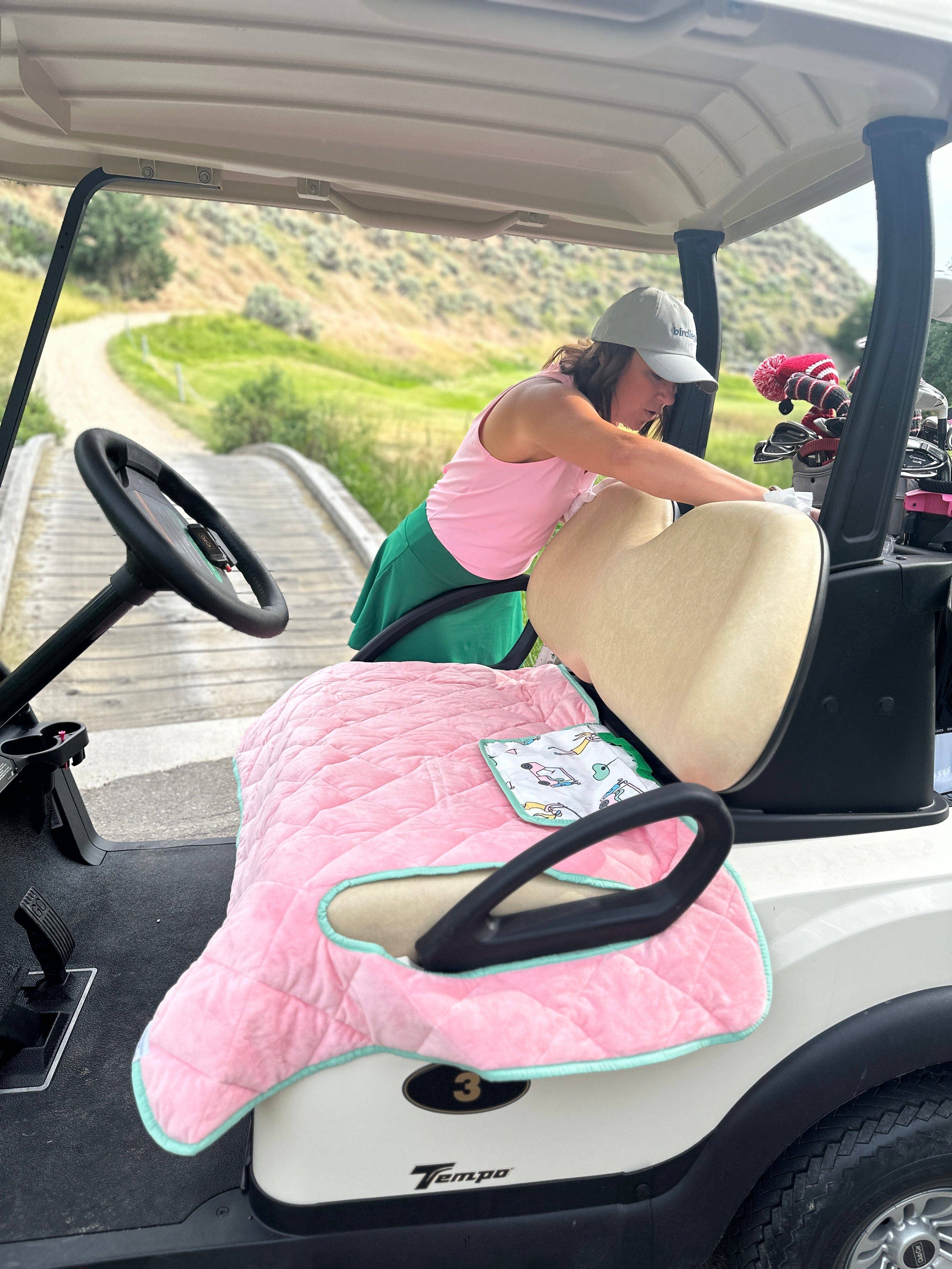 Birdie Girl Golf - Wholesale Sporting Accessories - Golf Girl Golf Cart Seat cover2