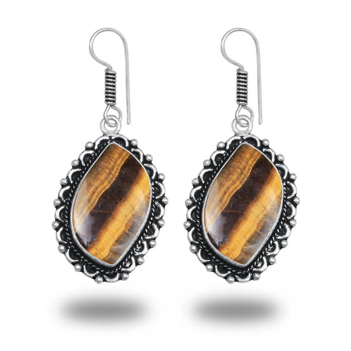 Handmade Jewels - Wholesale Dangle Earrings - Boho Crystal Earrings For Women - Silver Plated, Designer, Chic, Assorted And Wholesale19