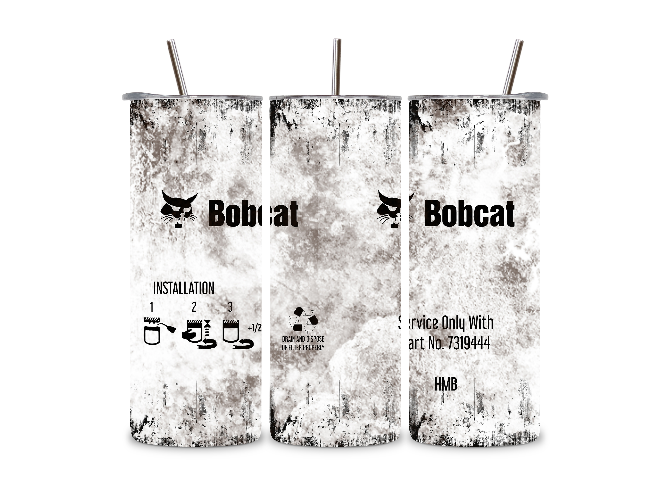 Moyer Farm Parts – wholesale Insulated mug/tumbler – Bobcat Oil Filter Tumbler0