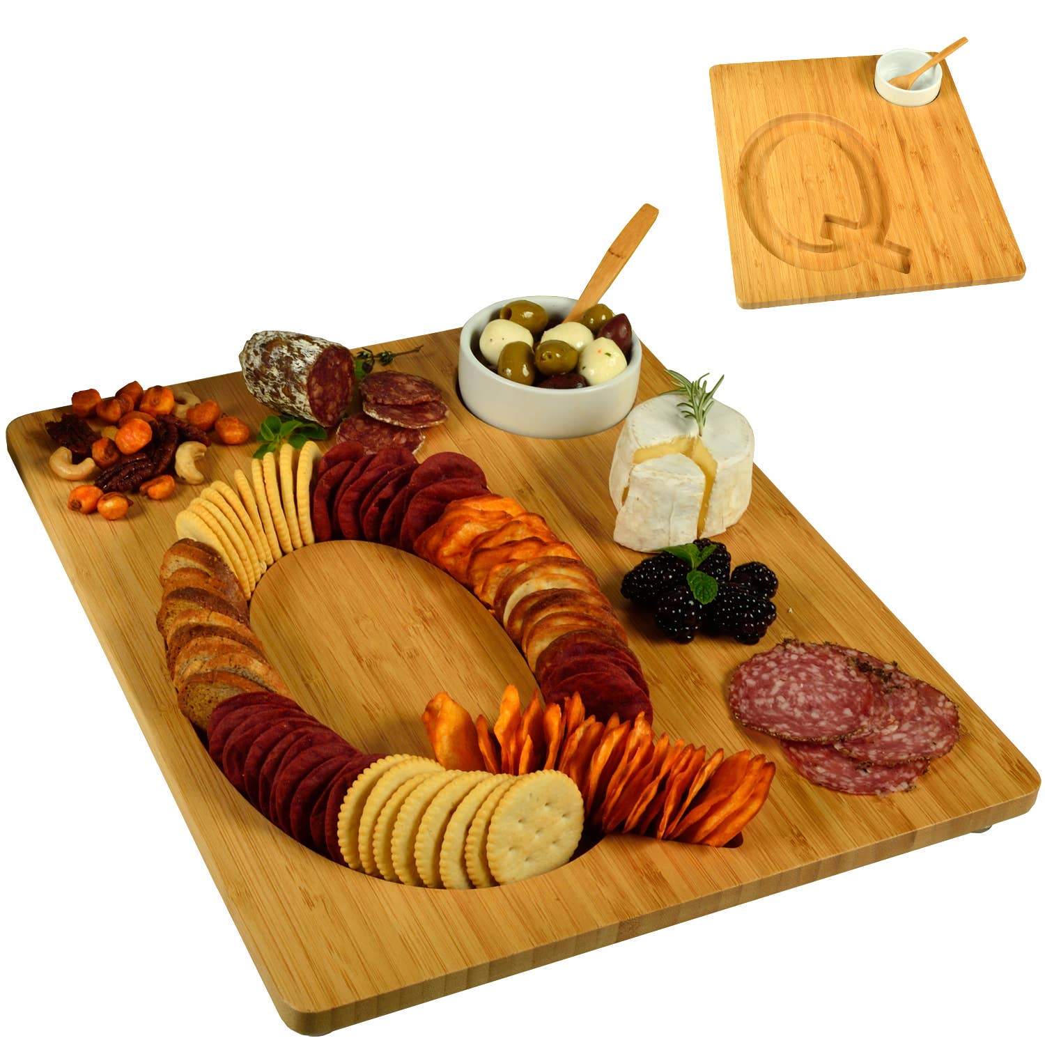 Picnic at Ascot – Tábua de queijos por atacado – Tabuleiro Alfabeto com Taça8