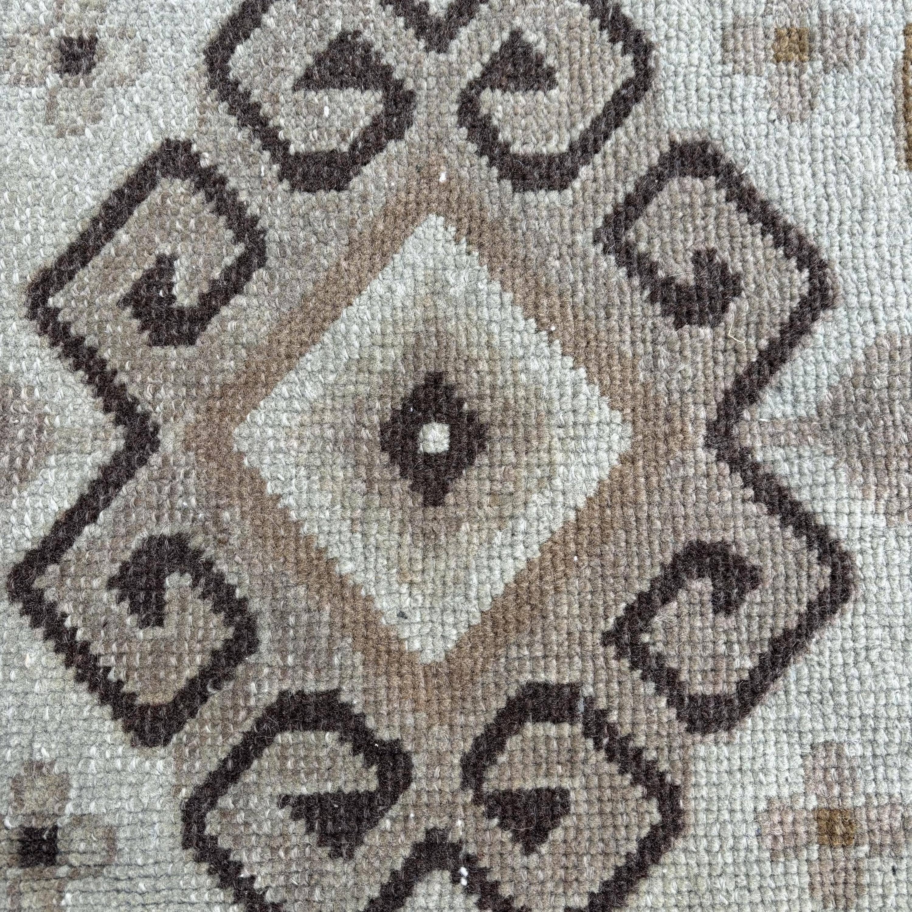 The Loom Wholesale - Wholesale Door Mat - Small Turkish Oushak Vintage Rug Handmade Door Mat8