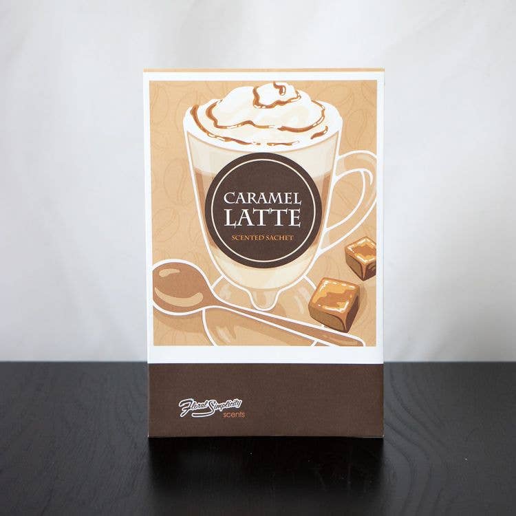 Floral Simplicity - Wholesale Sachet - Caramel Latte Sachet