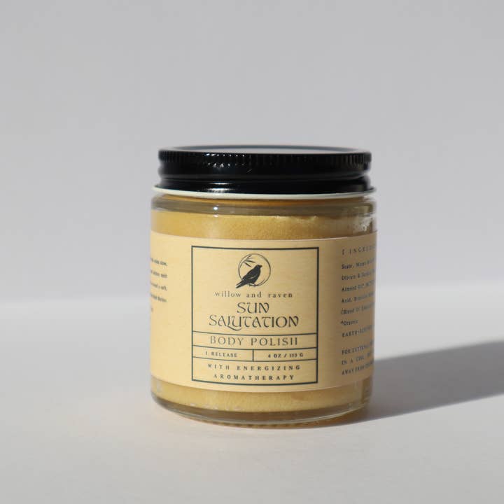 Sun Salutation Body Polish for wholesale by Willow and Raven