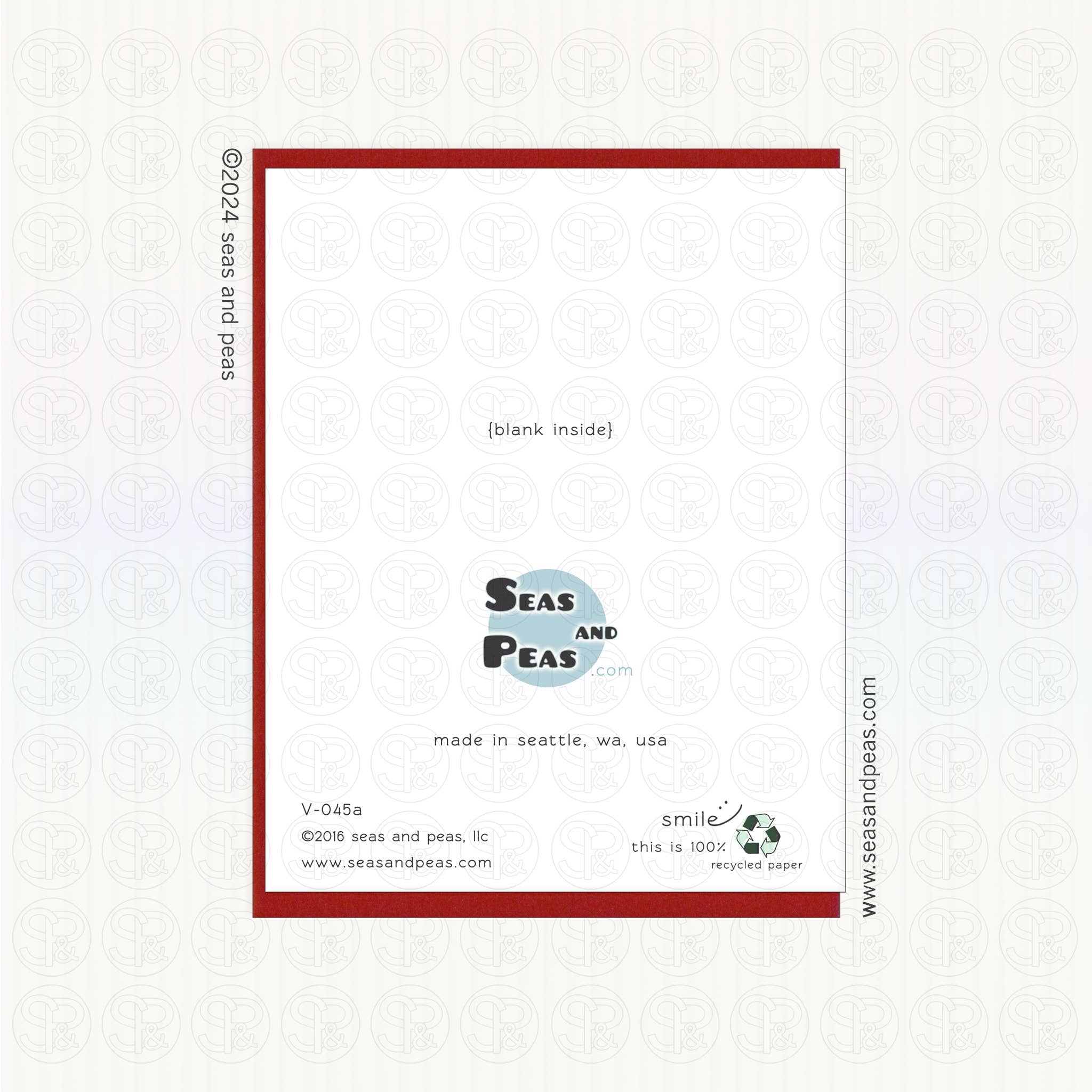 Seas and Peas, LLC - Wholesale Valentine's Day Card - You A'ight Conversation Heart Valentine Card1