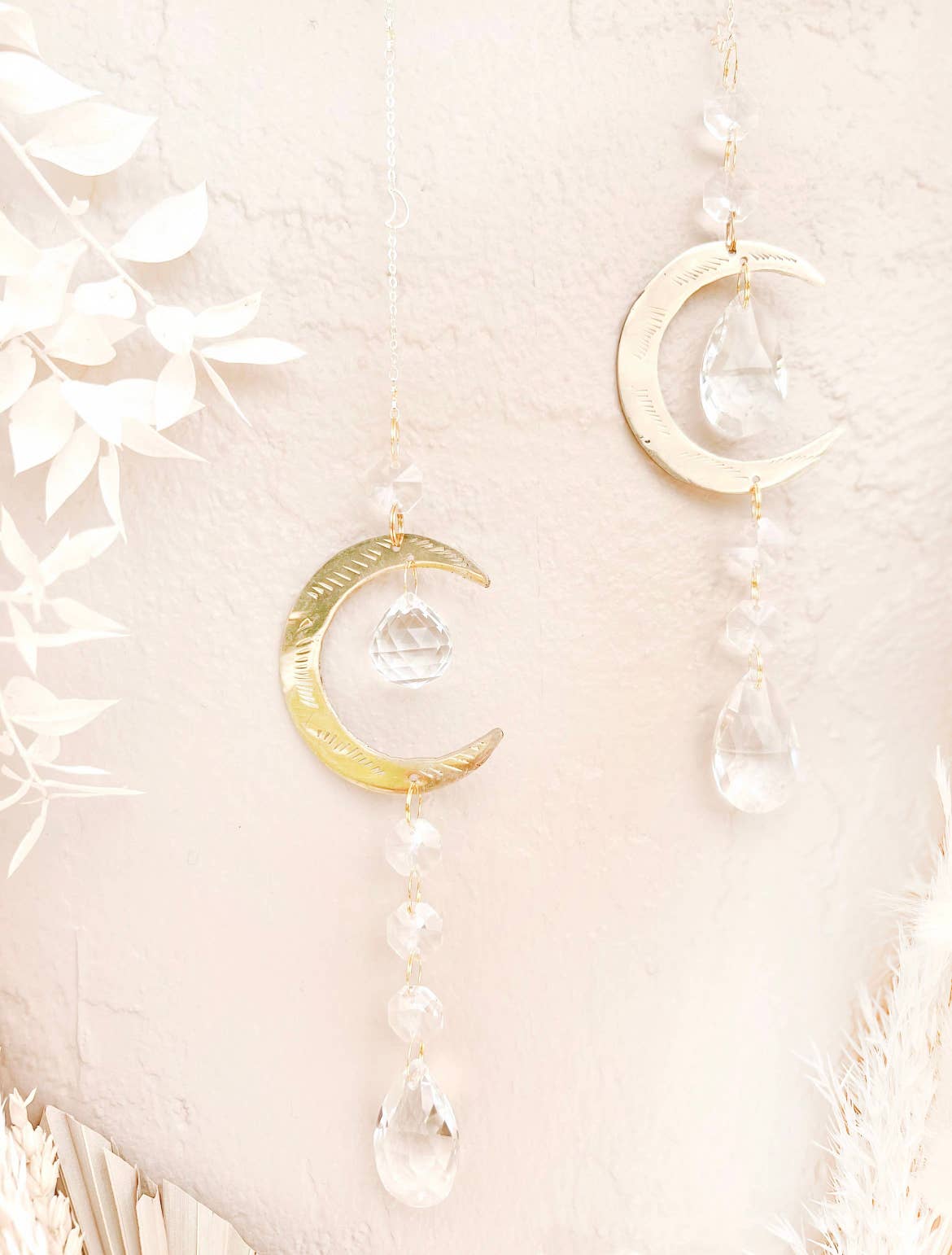 The 12th Moon - Wholesale Suncatcher - MOON Suncatcher - Rainbow Maker - Wall Decor - Rainbow Prism1