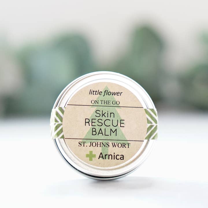 The Little Flower Soap Co - Wholesale Bath & Body Set - Mini Holiday Wellness Gift Set - Muscle & Skin Rescue Balms3