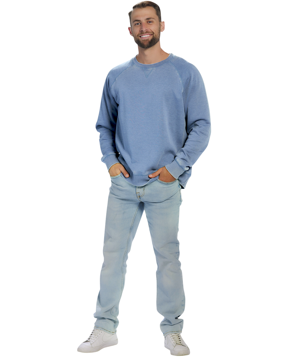 U.S. Apparel - Wholesale Sweatshirt - Women's - Adult Vintage Fleece Crew16