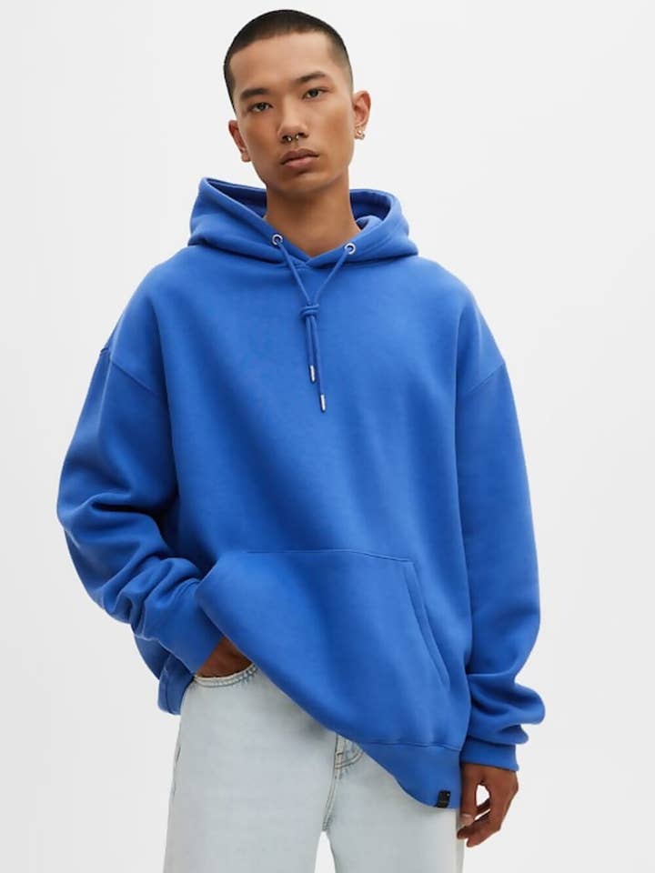 justyouroutfit - Wholesale Hoodie - Men's - BASIC FLEECE PULLOVER HOODIE