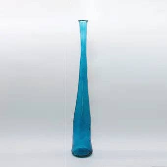 Jarapa - Vente Lampes sur pied - Lampe de sol en verre recyclé Jarron 126 cm3