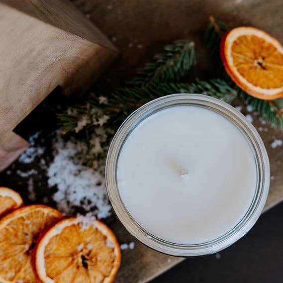 Dirt Road Candle Co - Wholesale Jar/Filled Candle - Cozy Christmas Candle3