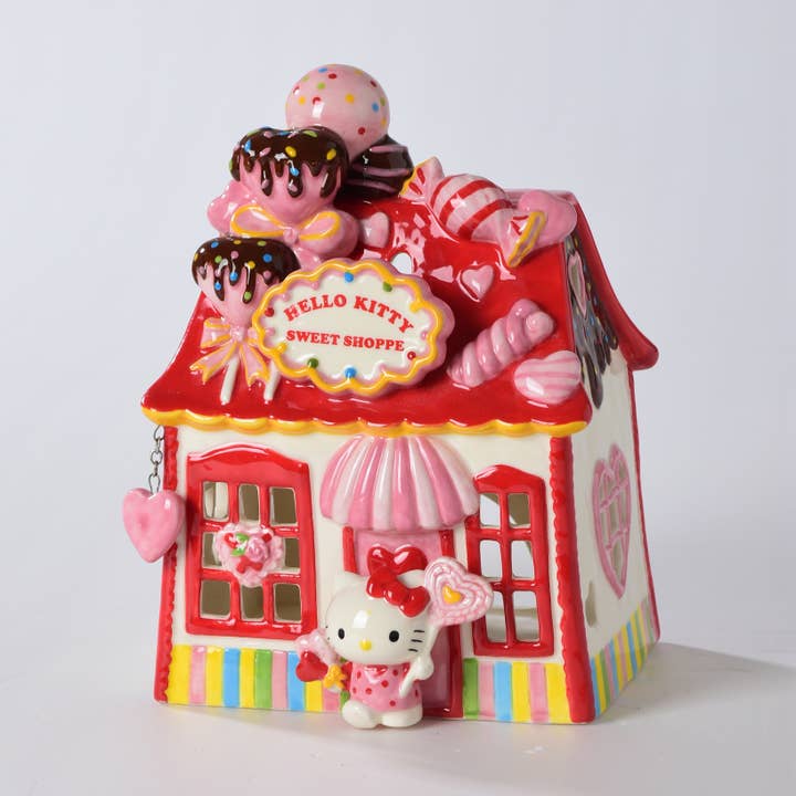 Hello Kitty Sweet Shoppe Candle House for wholesale by Blue Sky Clayworks