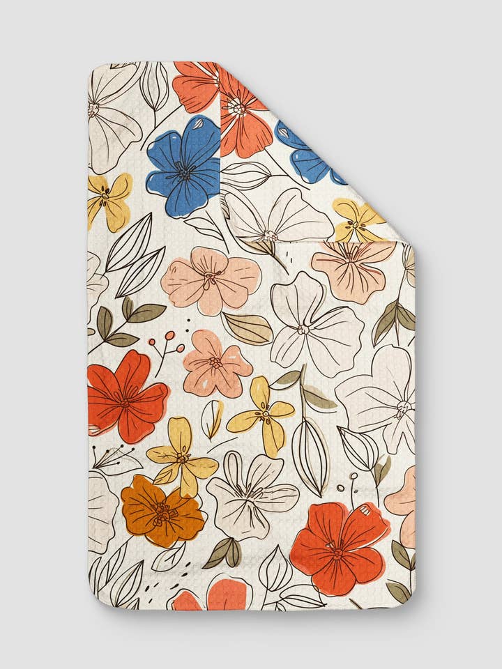 Floral Coloring Book for wholesale by Loom Loom