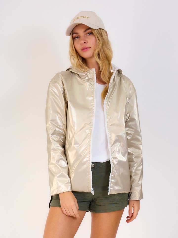 Escandelle Paris - Wholesale Parka - Women's - Reversible short parka38