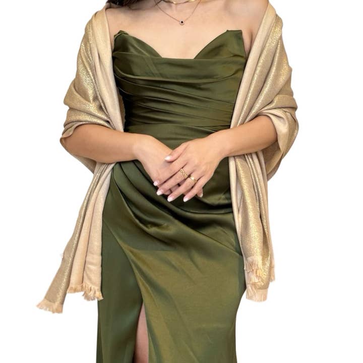 Invitadissimas - Wholesale Wrap - Women's - DOUBLE-SIDED SHINY SHAWL23