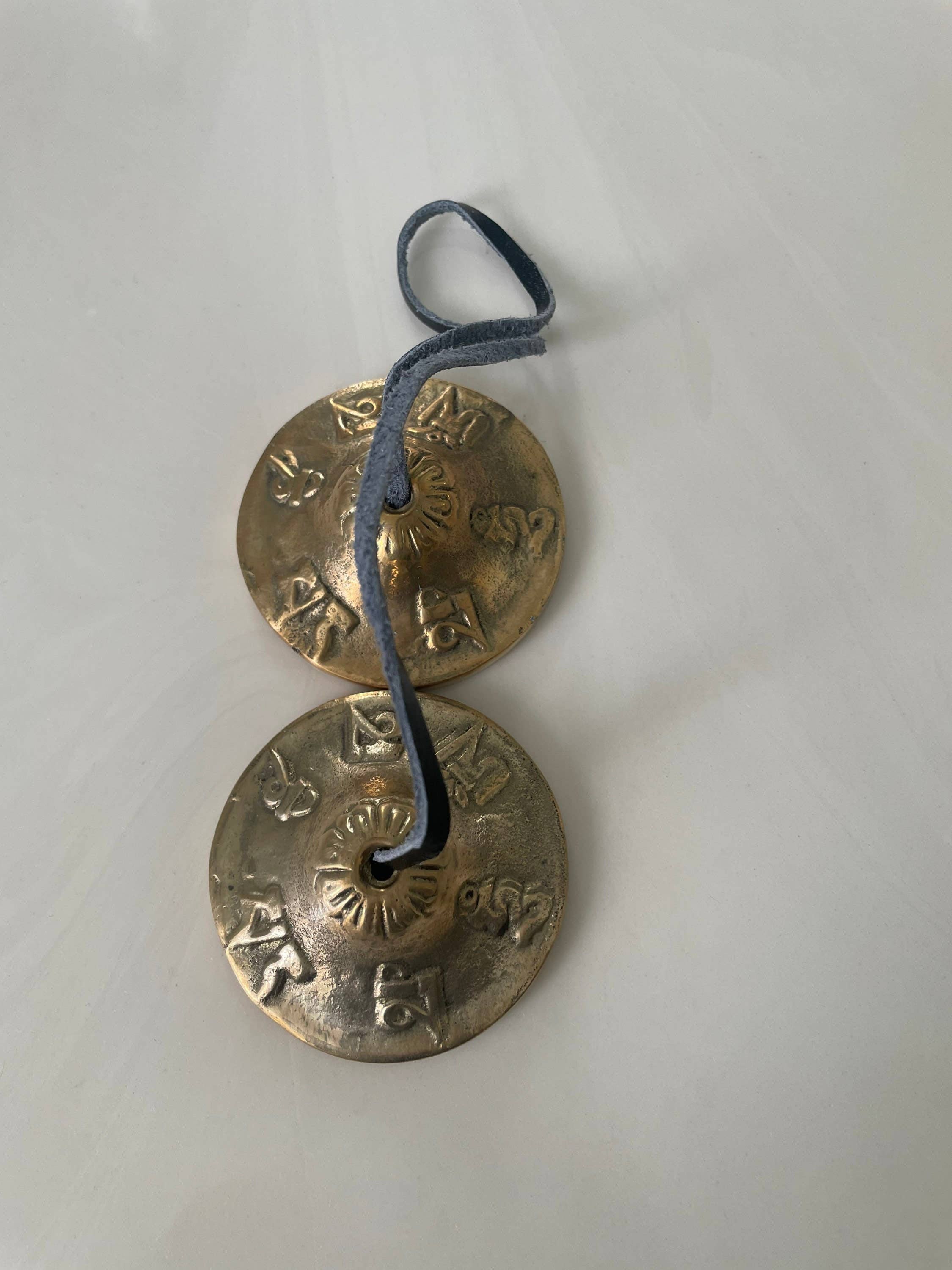 Like International - Wholesale Meditation Supplies - Hand-Engraved Flying Dragon Tingsha Cymbals for Meditation4