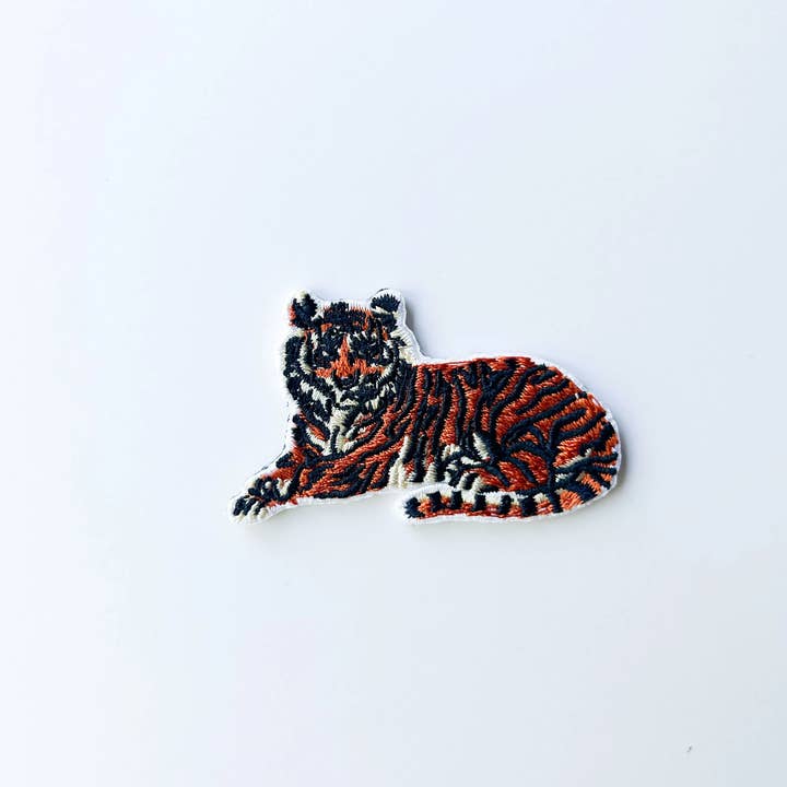 Field Trip Threads - Wholesale Patch - Tiger Embroidered Iron-On Patch3