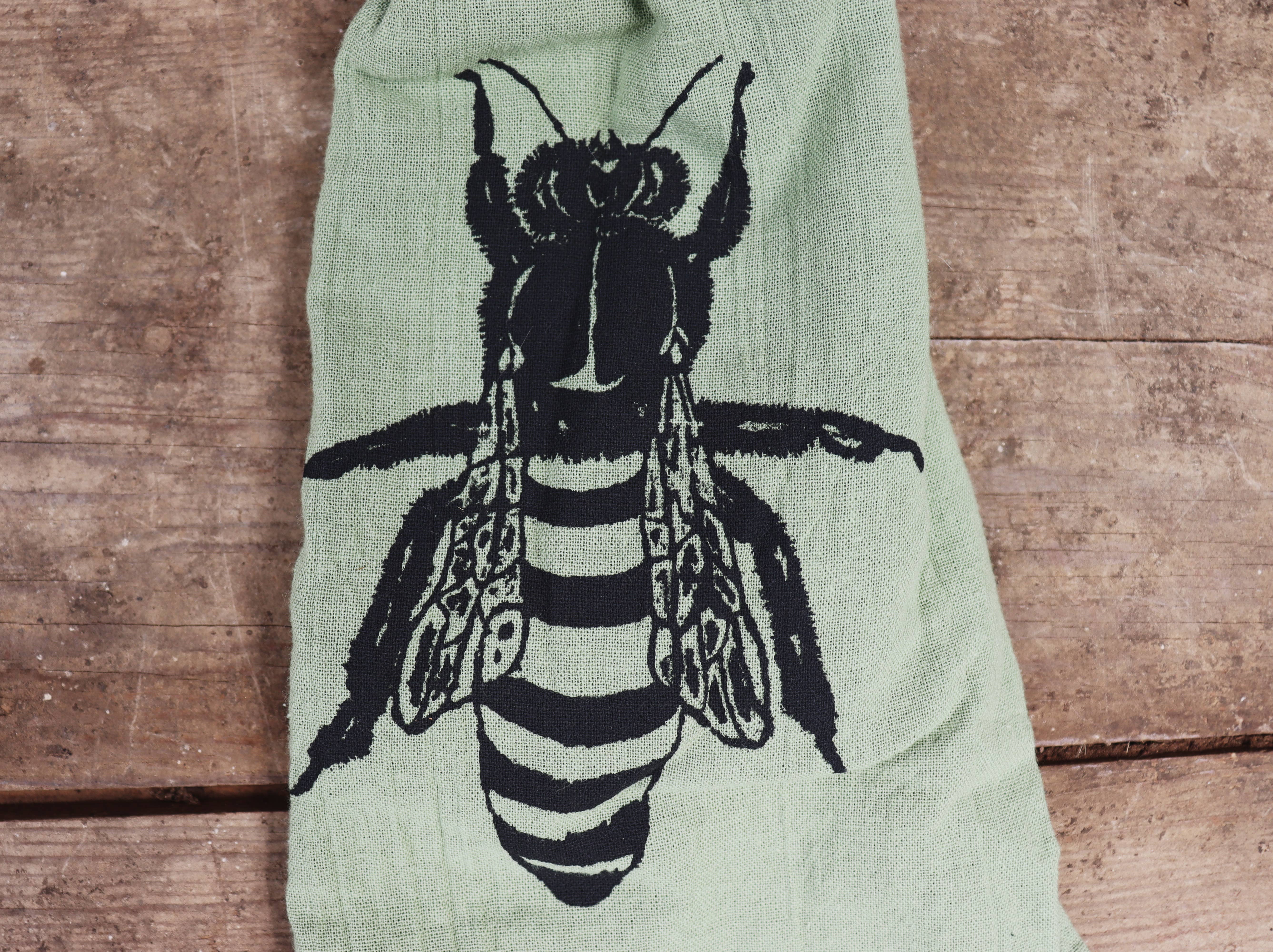 MOTH WOOD - Wholesale Tea Towel - Hand Screen Printed Cotton Tea Towels7