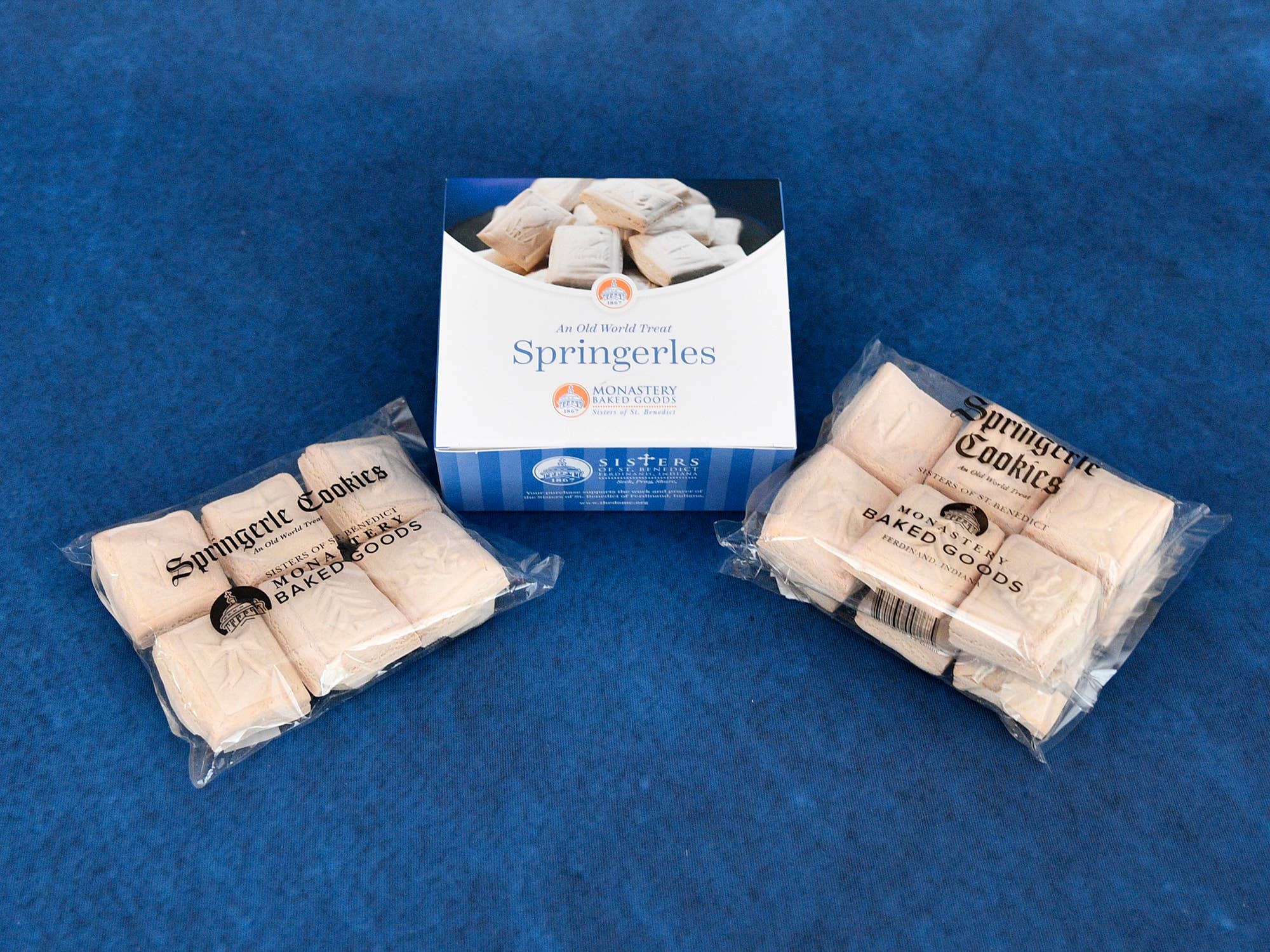 Monastery Baked Goods - Wholesale Cookie - Springerle Cookies (6-ct) 4