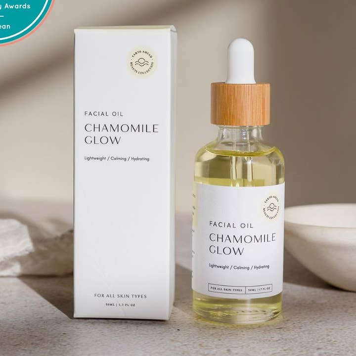 Chamomile Glow Face Oil 50ml | 1.7 Fl Oz for wholesale by Earth Ahead