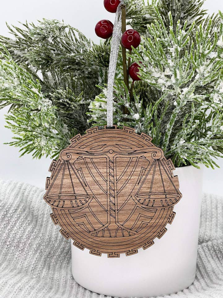 Ornamento con segni astrologici - Ornamento per segni zodiacali - New Age per la vendita all'ingrosso da parte di Engraved Chaos