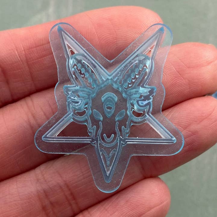 EllaRaeMouldsVinyls - Vente Outil de bricolage - Coupe-argile Baphomet1