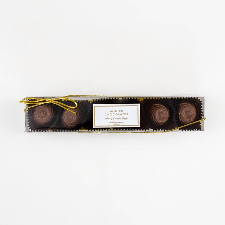 Milk Chocolate Truffles 6pc. for wholesale by ANNIES CHOCOLATES