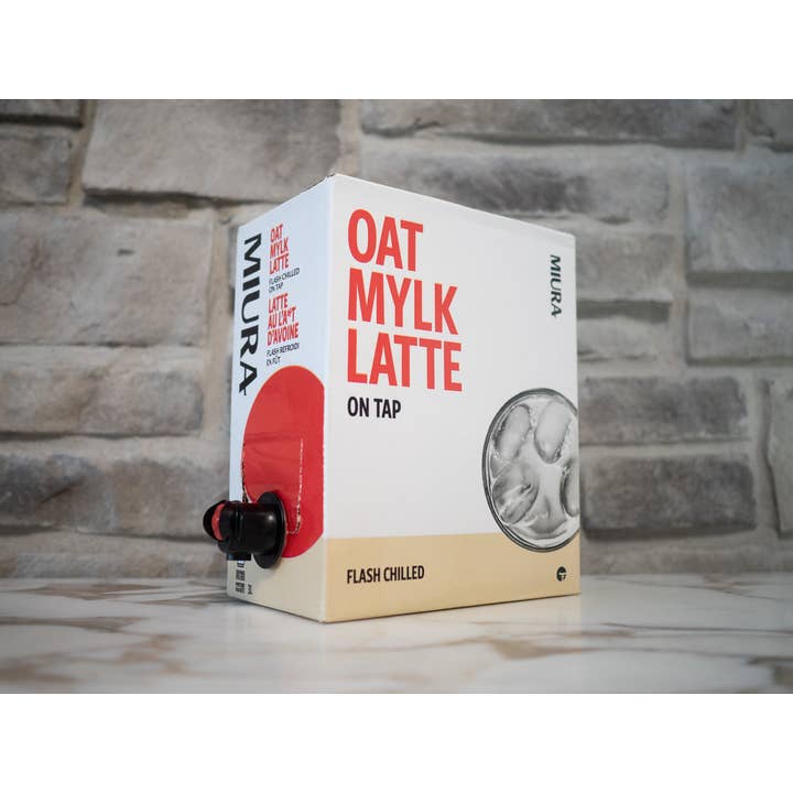 Oat Milk Latte for wholesale by MIURA