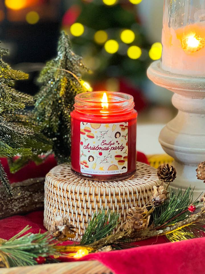 Emily's Christmas Party Candle | Gilmore Xmas Inspired for wholesale by Walts Waxes