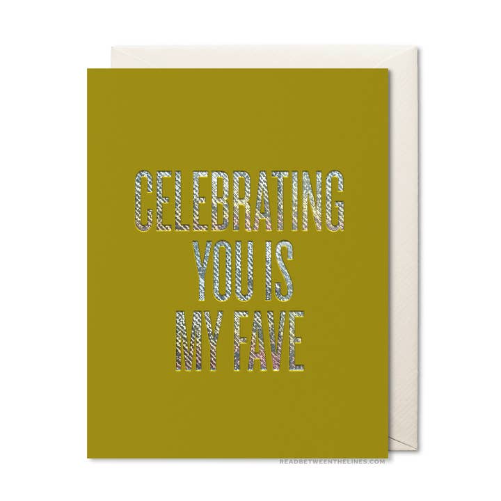 Read Between The Lines® - Wholesale Congratulations Card - Celebrating You Card0
