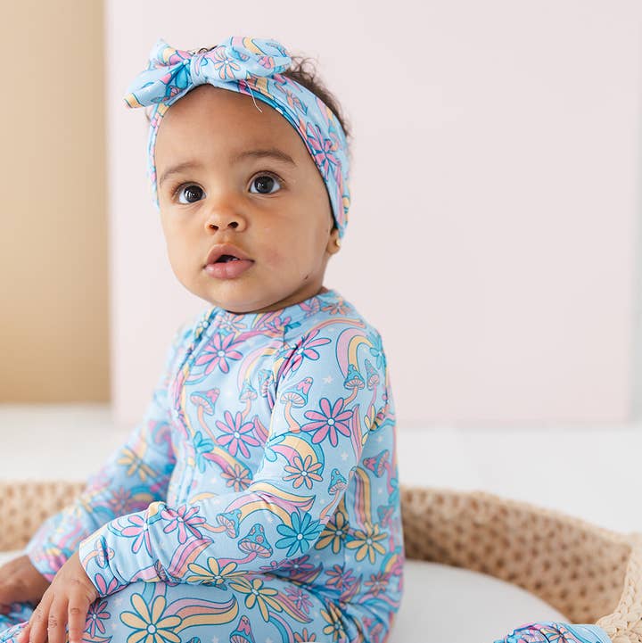 Bamboo Rompee™ | Groovy Fall After All for wholesale by Charlie Lou Baby