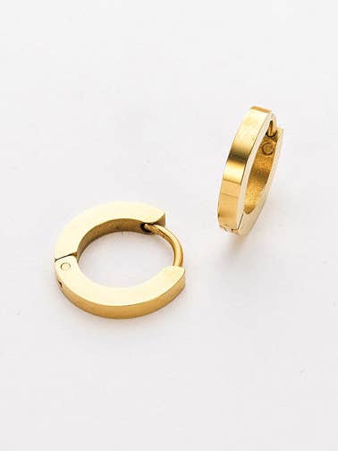 Boucles d’oreilles rondes pour la vente par VESIICA JEWELRY