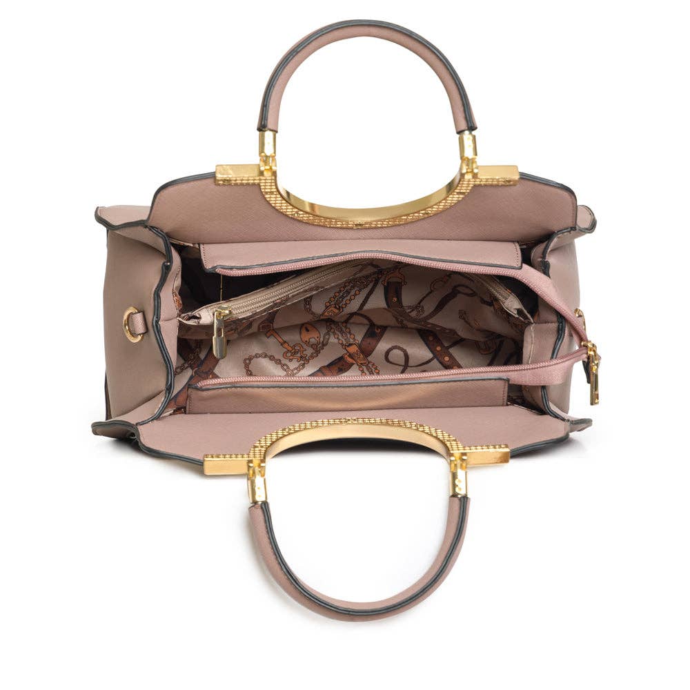 M&M HANDBAGS, LLC. - Wholesale Tote Bag - Women's - T2549 2 IN 1 Tote Bag PVC5