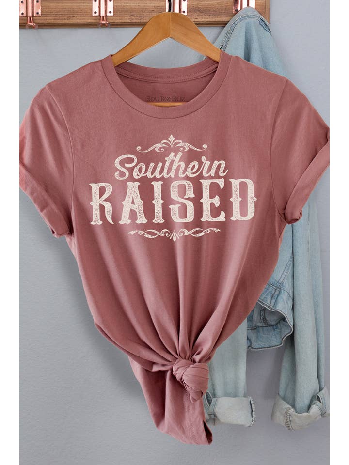 BouTeeQue Closet - Wholesale Screen Printed T-Shirt - Women's - BT1957 t Southern Raised8
