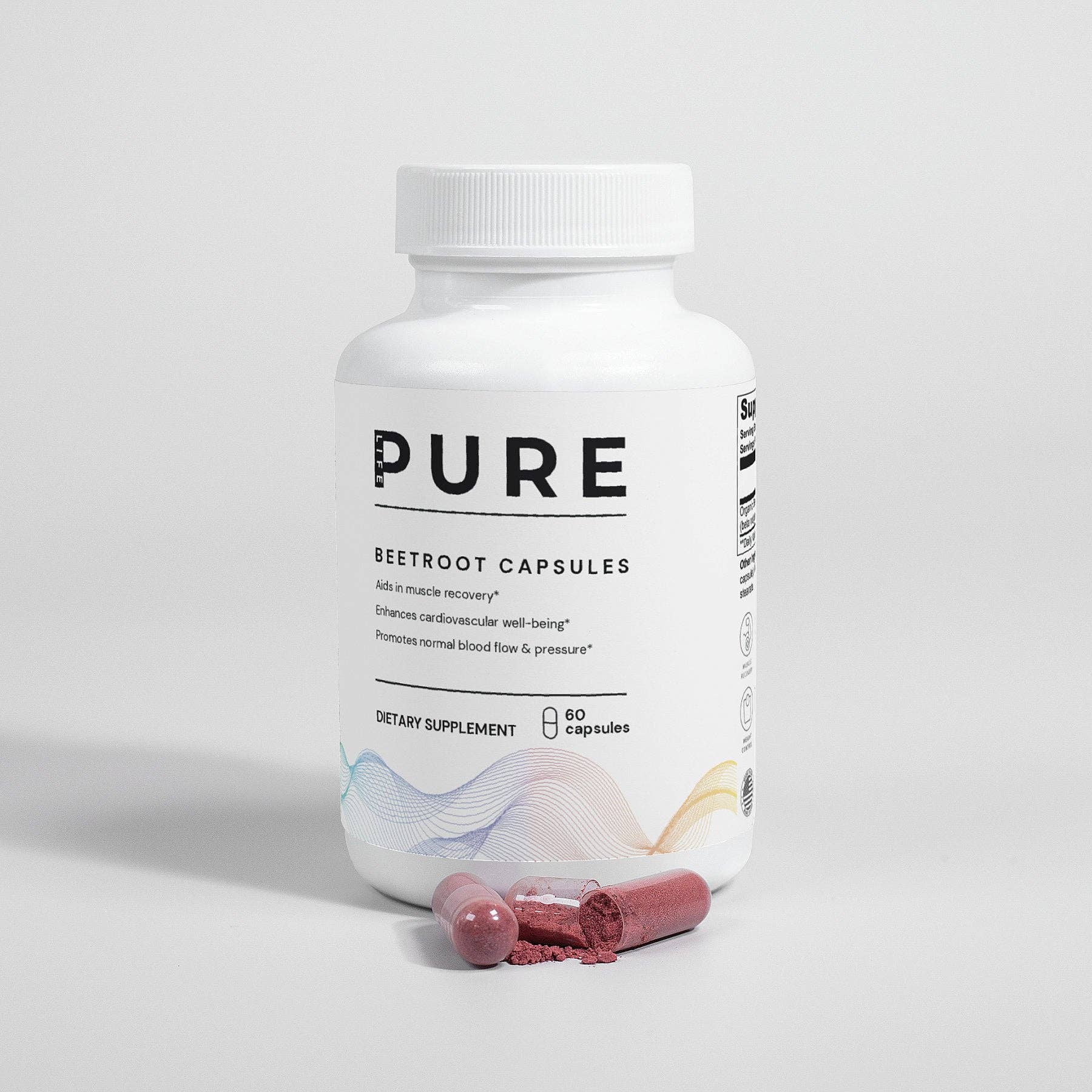PURE LIFE - Wholesale Oral Supplement/Vitamin - PURE LIFE Beetroot Capsules – 60 Capsules0