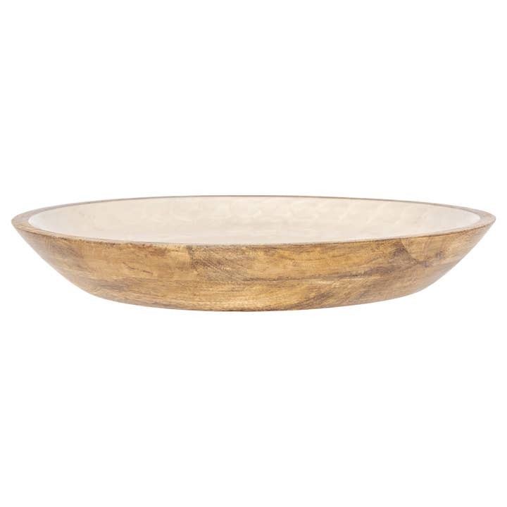 14" Dia Mother Of Pearl Fruit Bowl for wholesale by Boston International